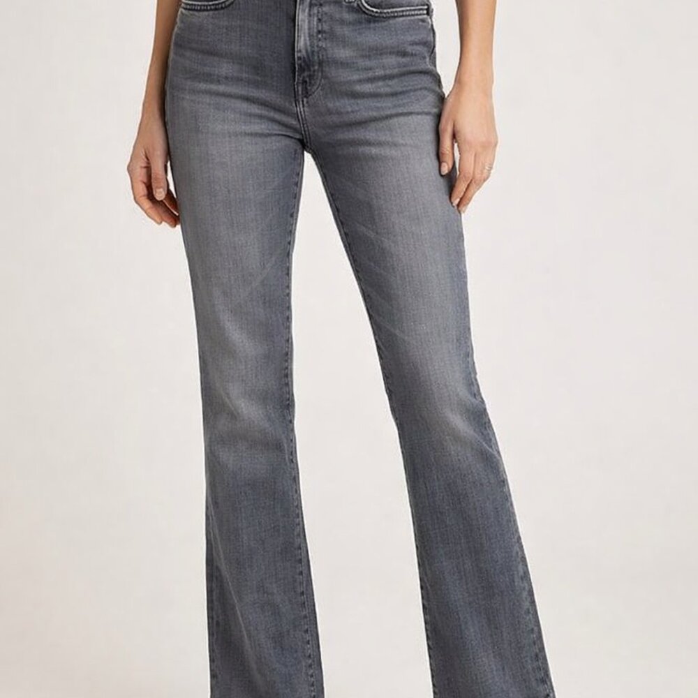 Mother the outsider flood trendy dark jeans - size 29